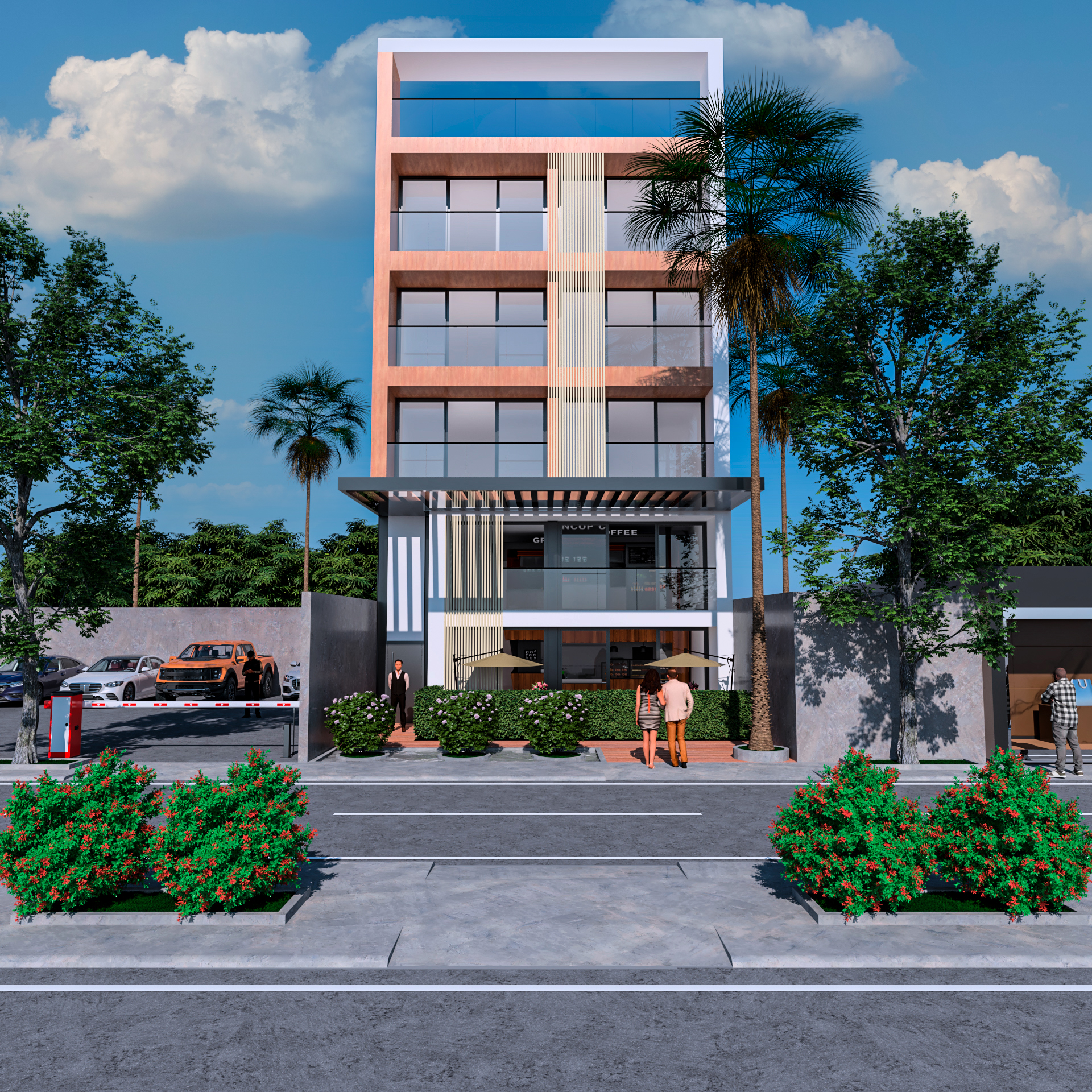 Fachada de edificios 